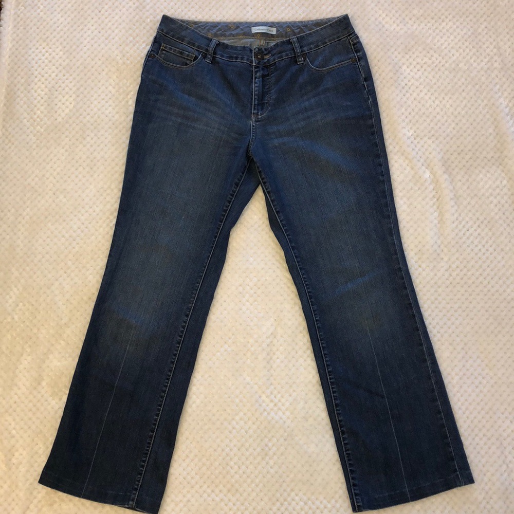 Coldwater Creek bootcut woman’s jeans.EUC